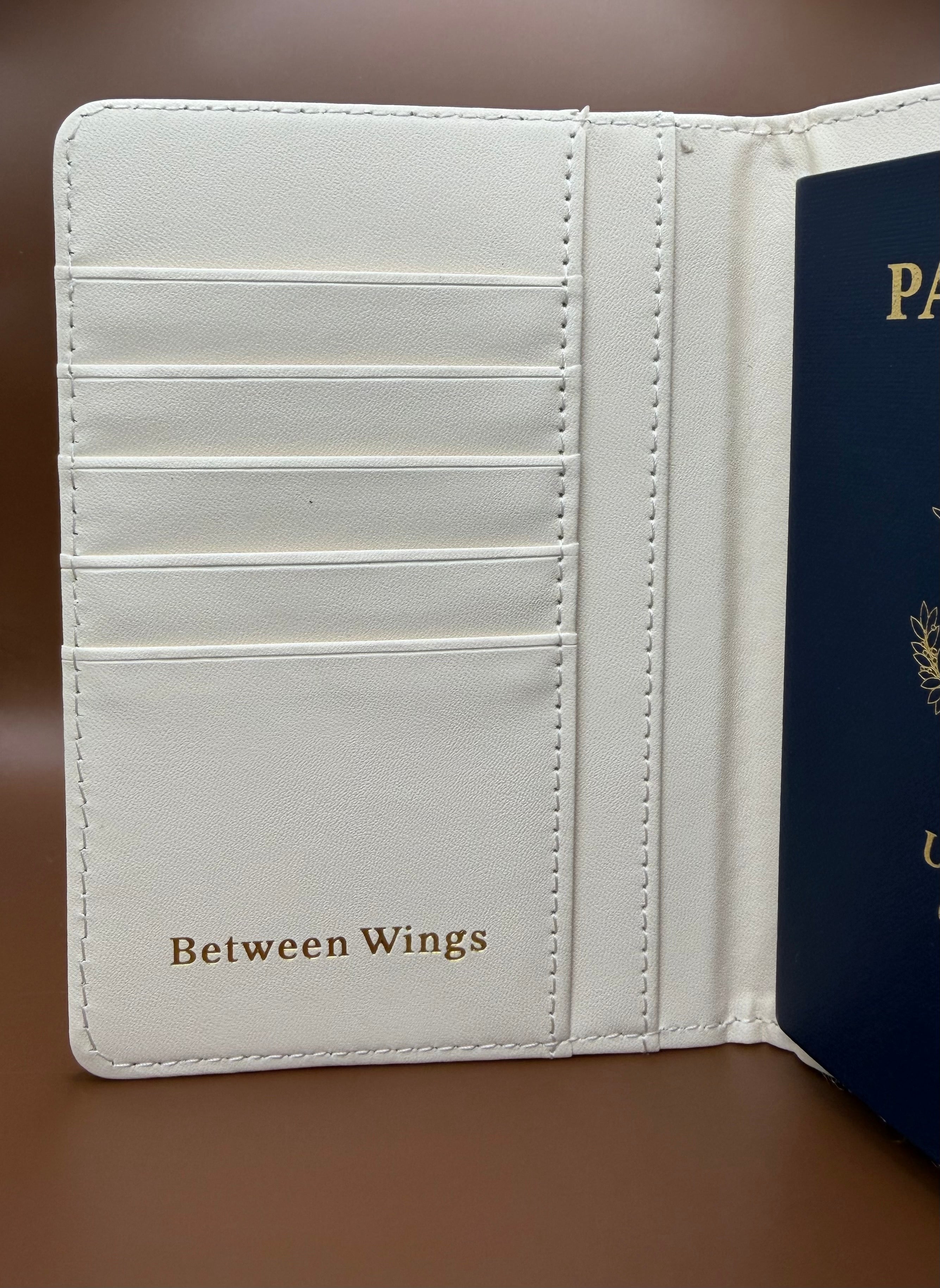 Between Wings Passport Holder